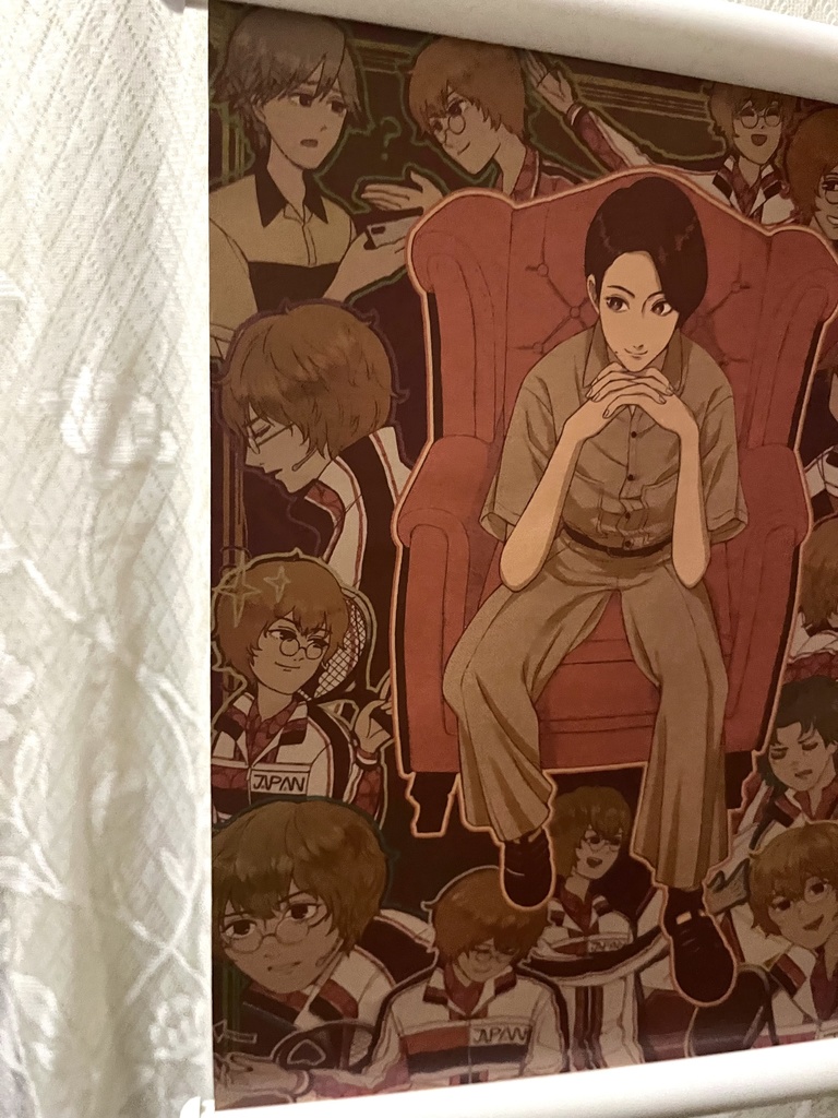 棚から出てきた入江和明タペストリー