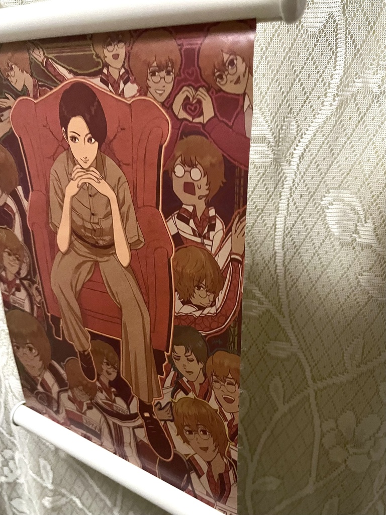 棚から出てきた入江和明タペストリー