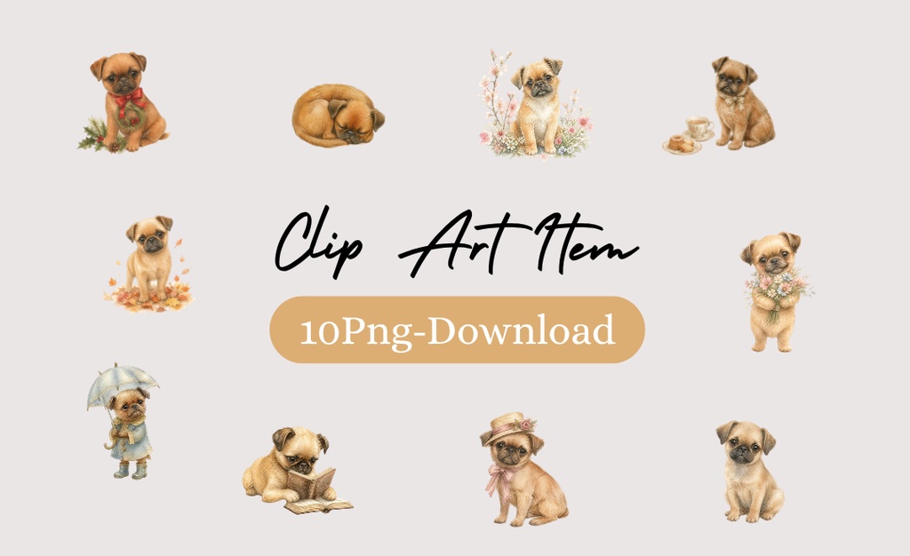 ClipArtItem　プチブラバンソン　１０種