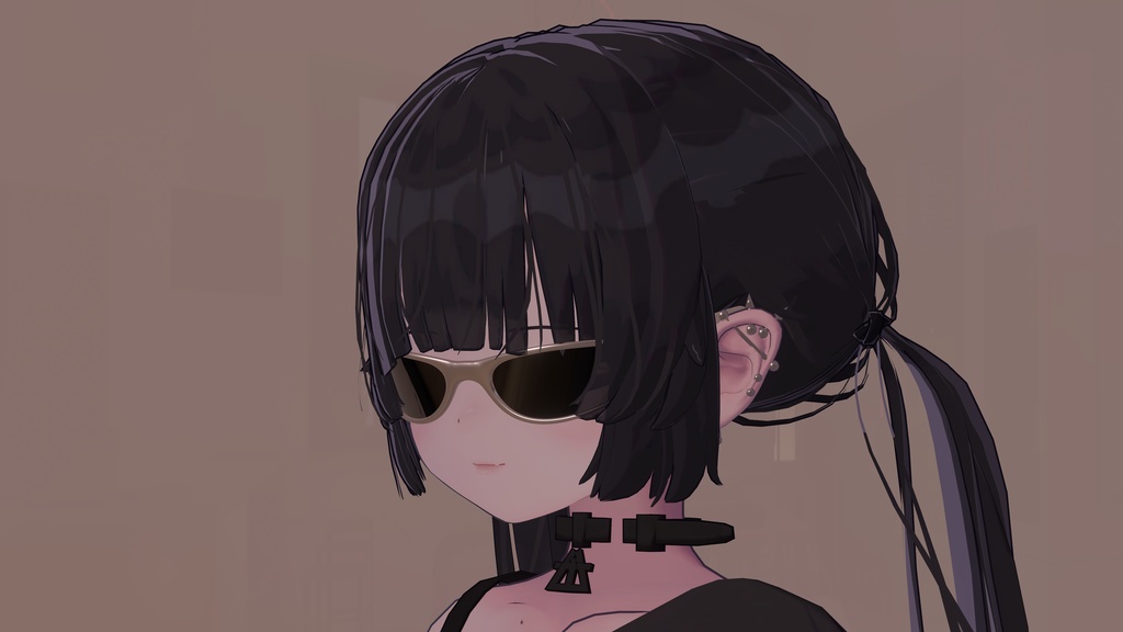 【無料/Free】テックなサングラス【シルバー】