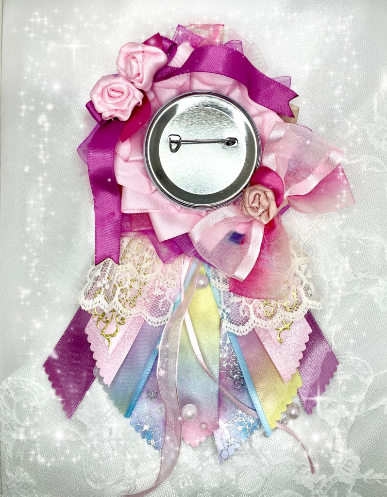 ロゼット　ピンク