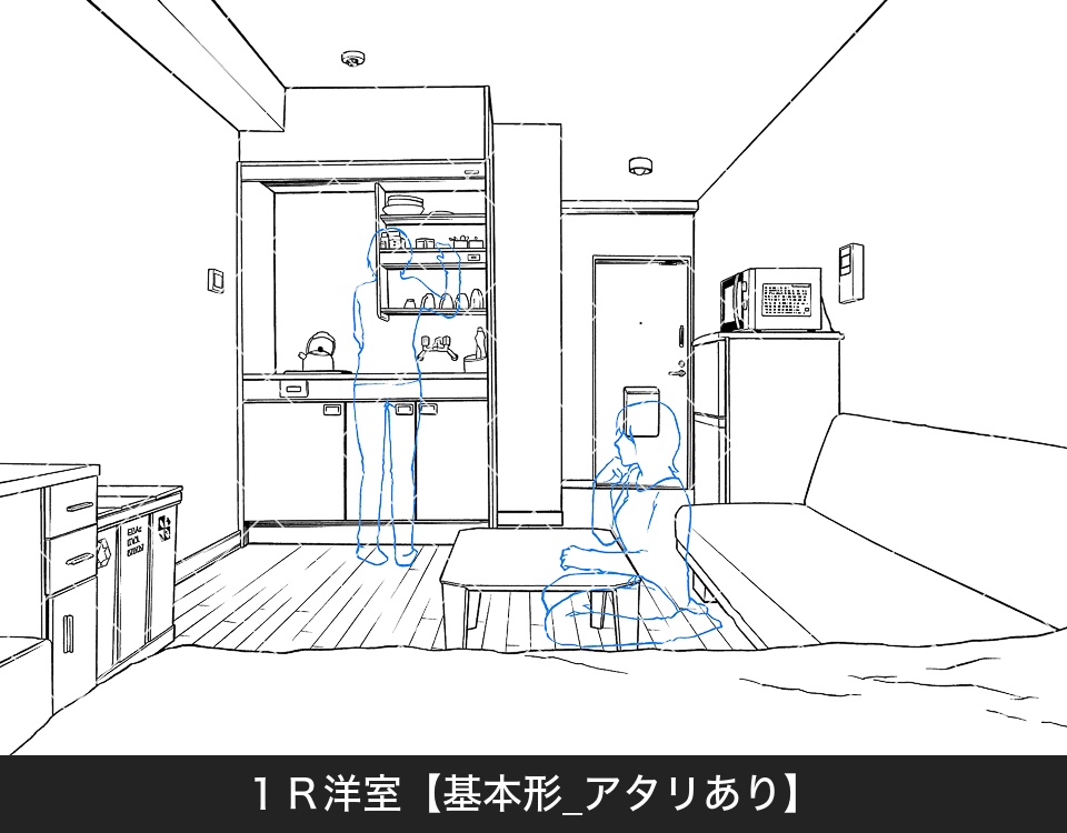 デジタル線画素材集〈アパート・マンション編〉