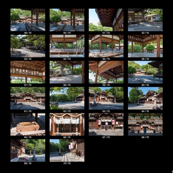 【無料】神楽殿を備えた神社(70点)