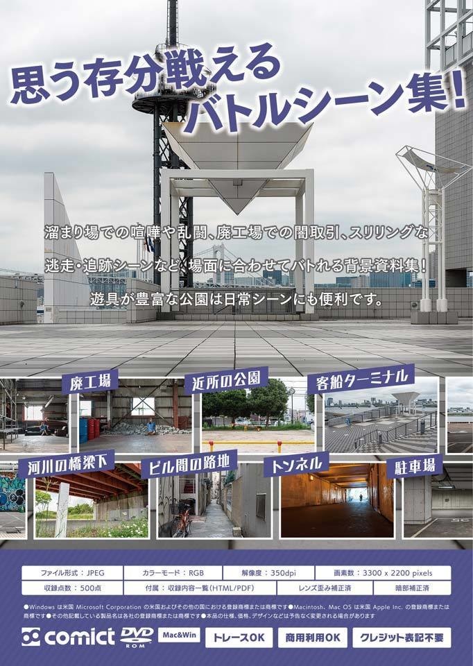 漫画背景資料 漫画でよく描く戦闘シーン集