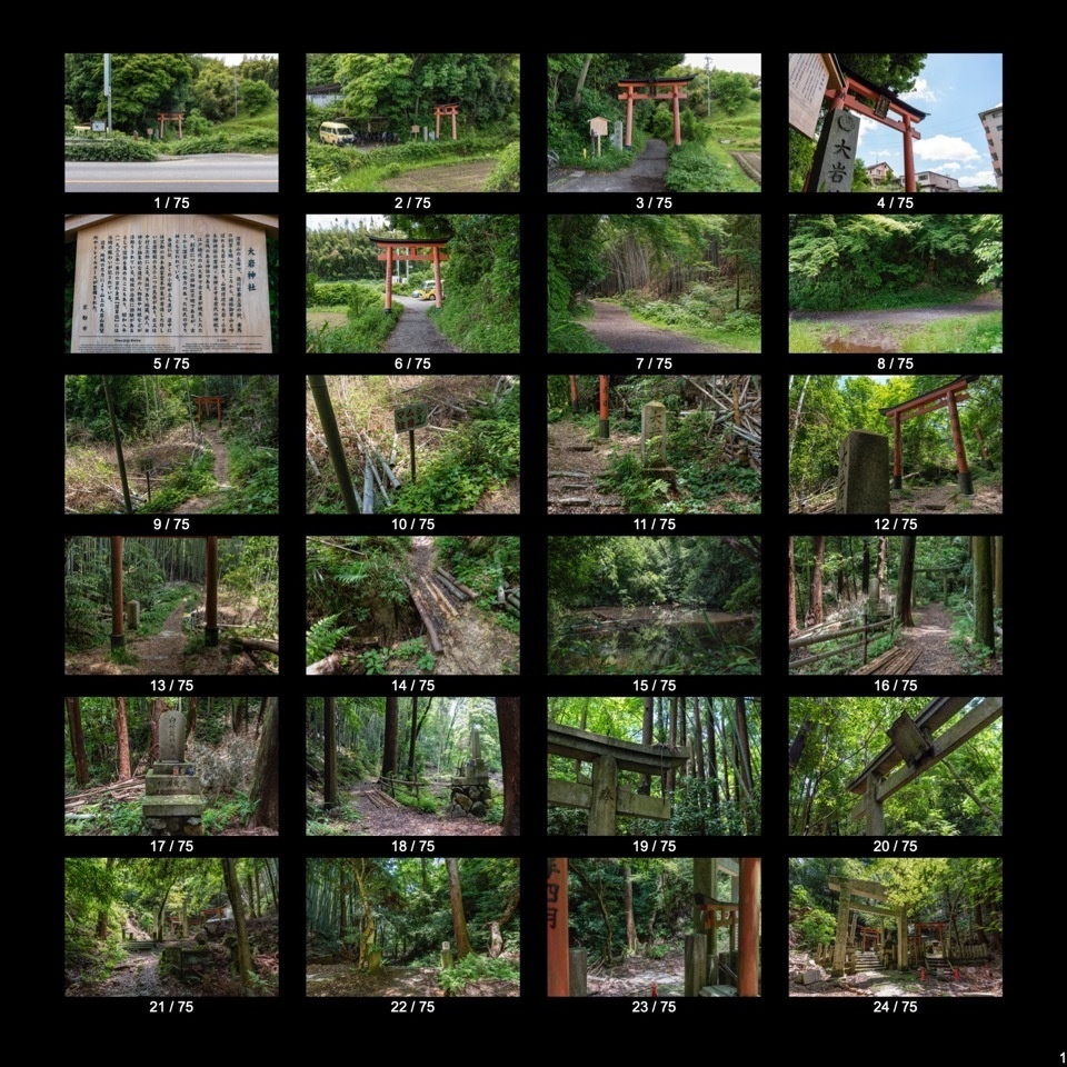 【無料】廃墟風の神社(75点)