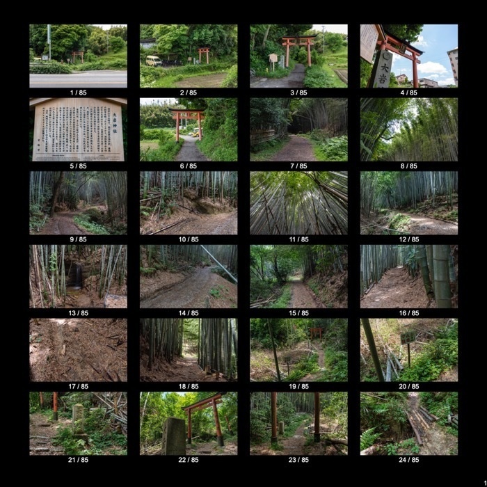 【無料】廃墟風の神社(85点)