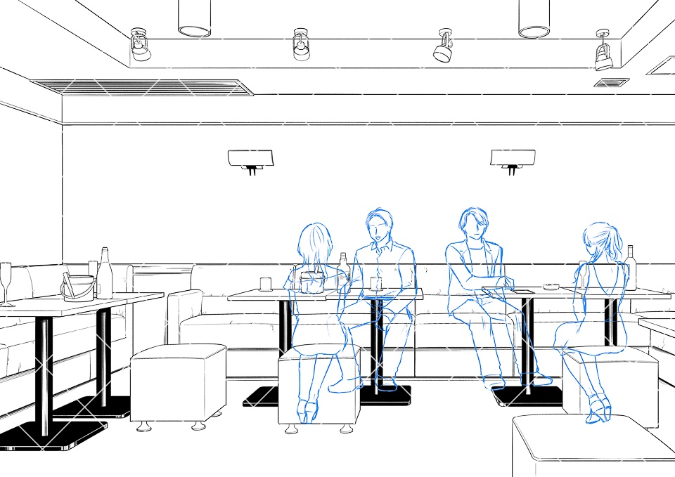 【無料サンプル】デジタル線画素材データ