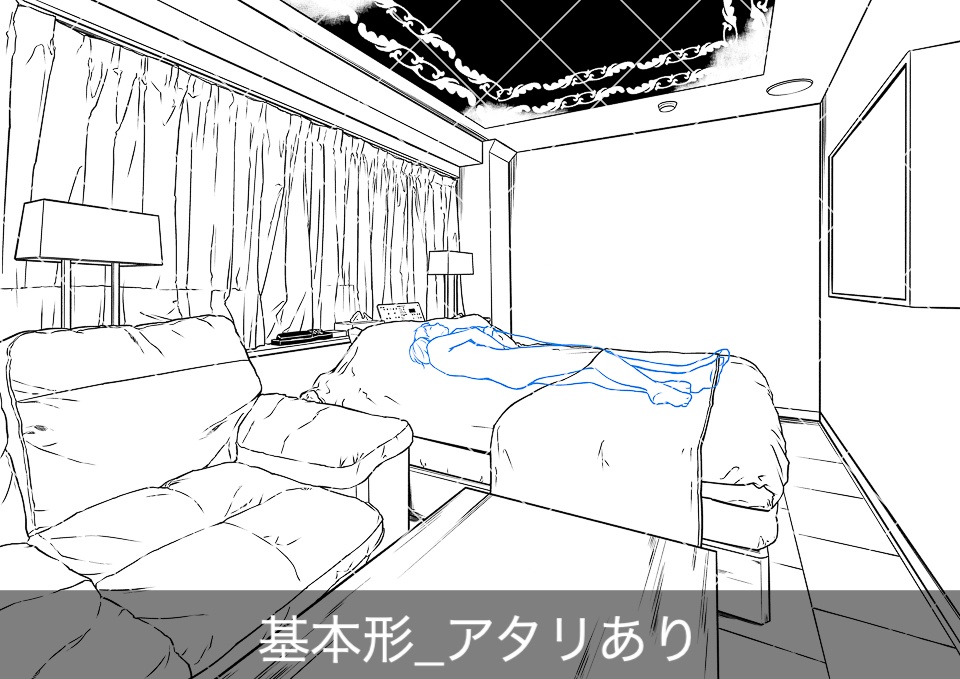 ✨NEW✨【2023冬新刊】デジタル線画素材集〈ラブホテル編〉