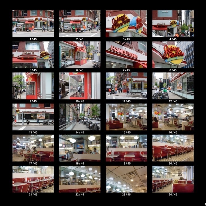 【無料】ニューヨークのハンバーガーショップA(45点)