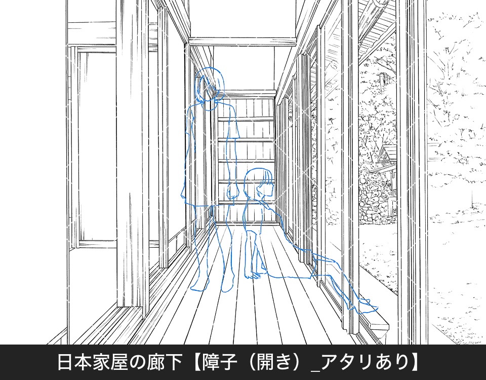 デジタル線画素材集〈日本家屋編〉