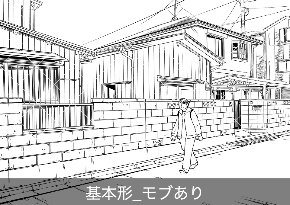 【25%OFF!】日常シーン線画素材集セット