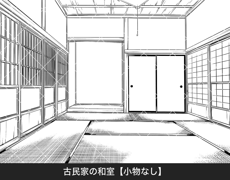 ✨NEW✨【2025冬新刊】デジタル線画素材集〈田舎シーン編〉