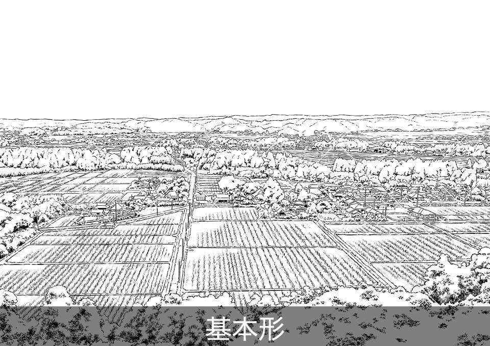 ✨NEW✨【2025冬新刊】デジタル線画素材集〈田舎シーン編〉