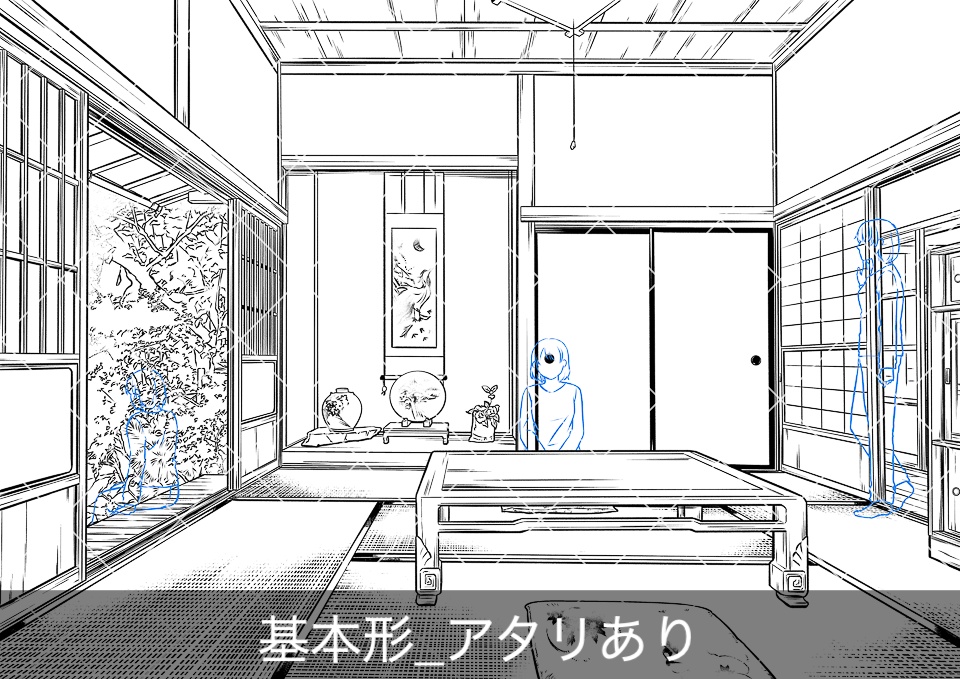 ✨NEW✨【2025冬新刊】デジタル線画素材集〈田舎シーン編〉