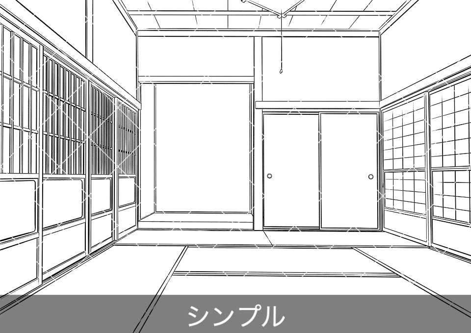 ✨NEW✨【2025冬新刊】デジタル線画素材集〈田舎シーン編〉