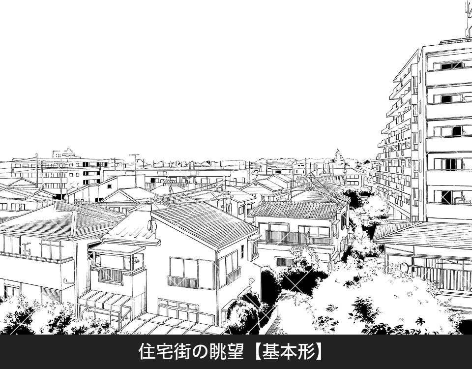 デジタル線画素材集〈日常シーン編〉
