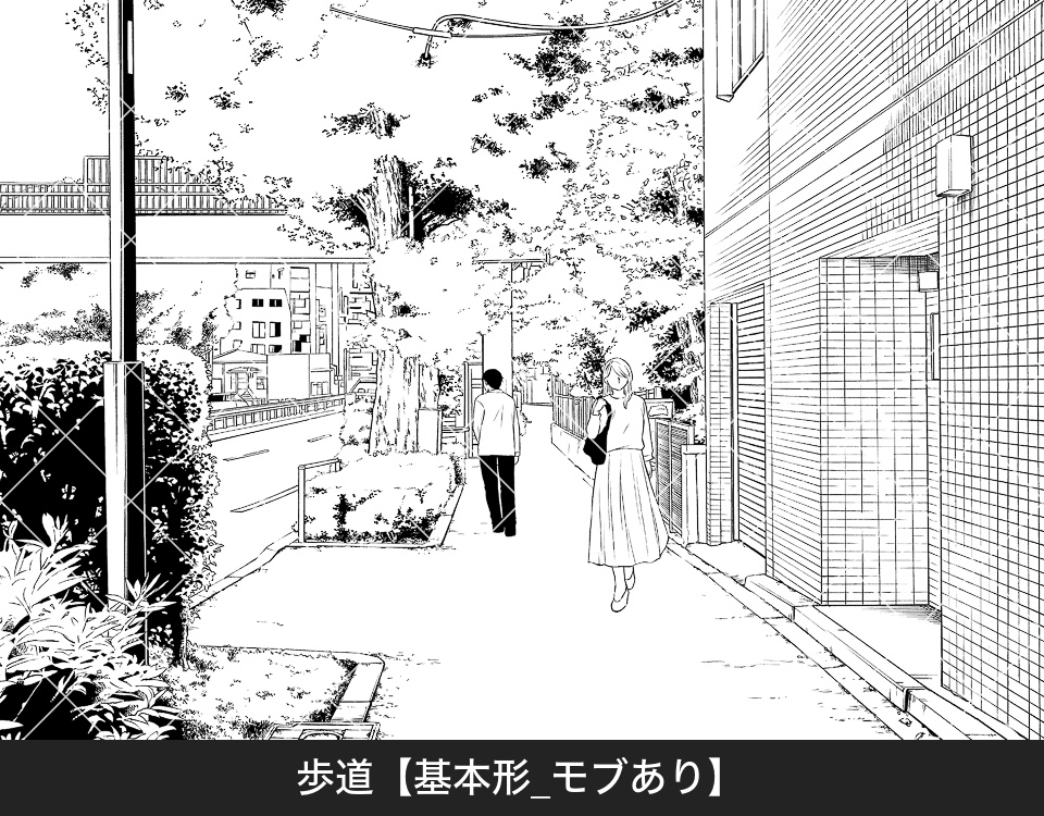 デジタル線画素材集〈日常シーン編〉
