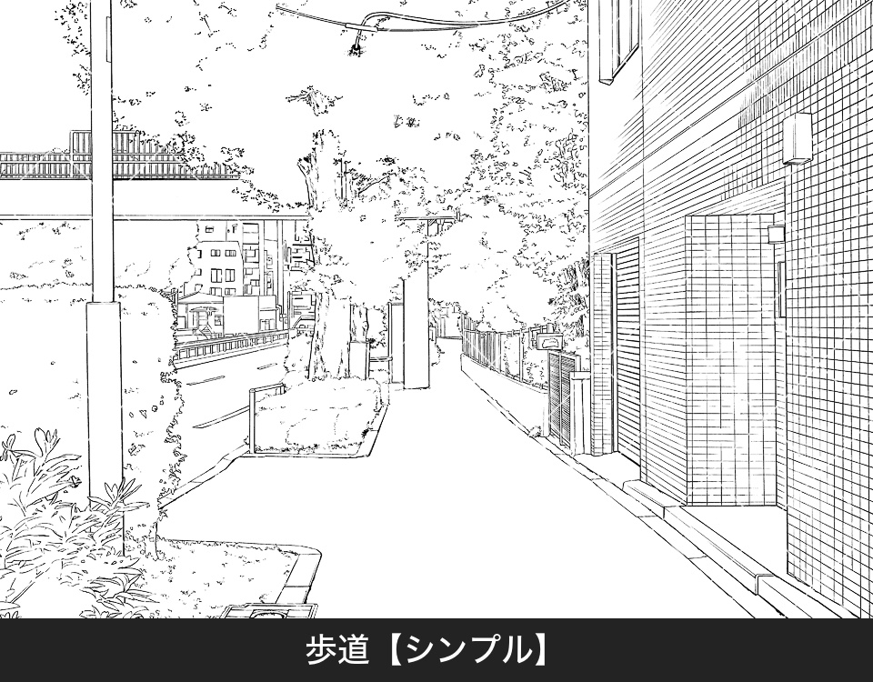 デジタル線画素材集〈日常シーン編〉