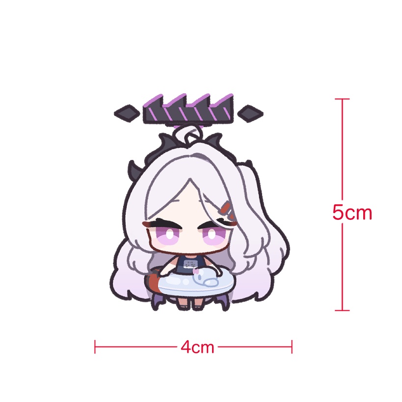 【C104】水着ヒナ アクリルキーホルダー