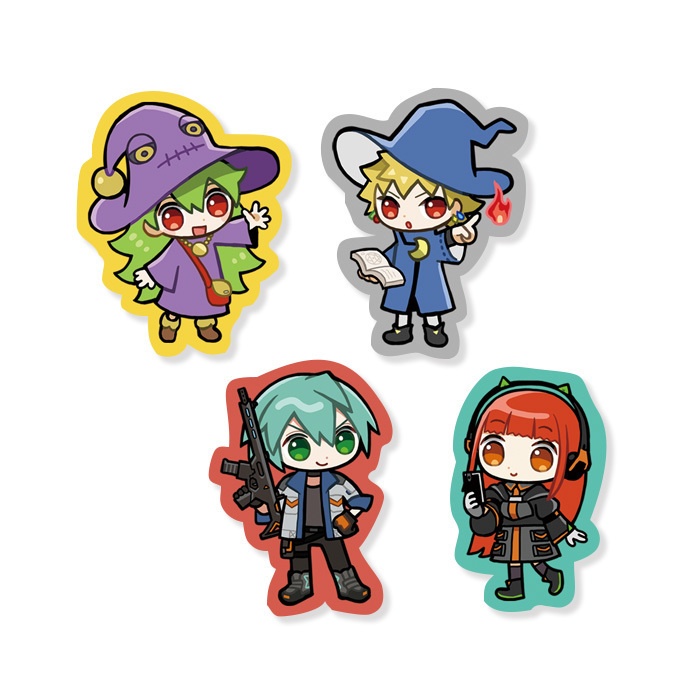 フレークシール　４枚セット