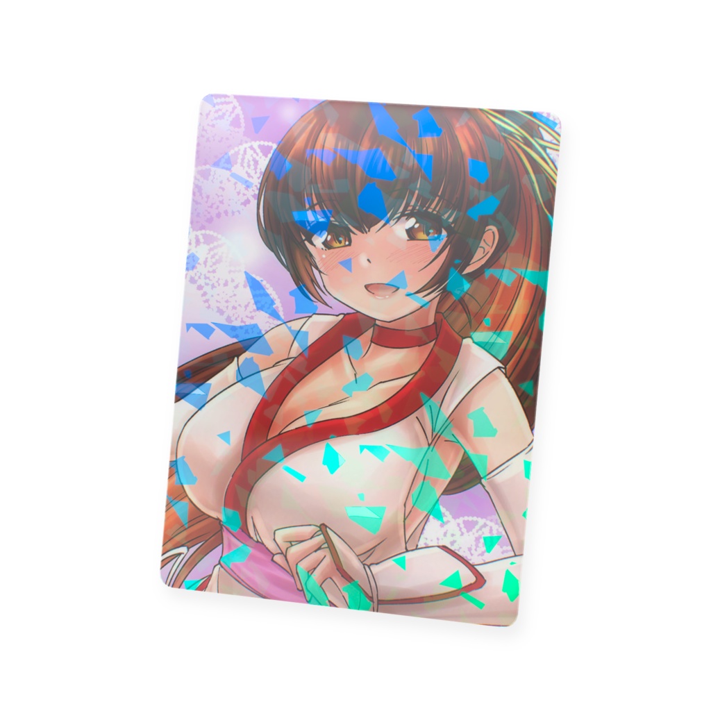 サポート記念ホロトレカ:霞さん-2511【¥100〜 支援/サポート】