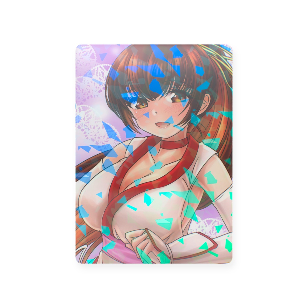 サポート記念ホロトレカ：霞さん-2511【¥100〜 支援／サポート】