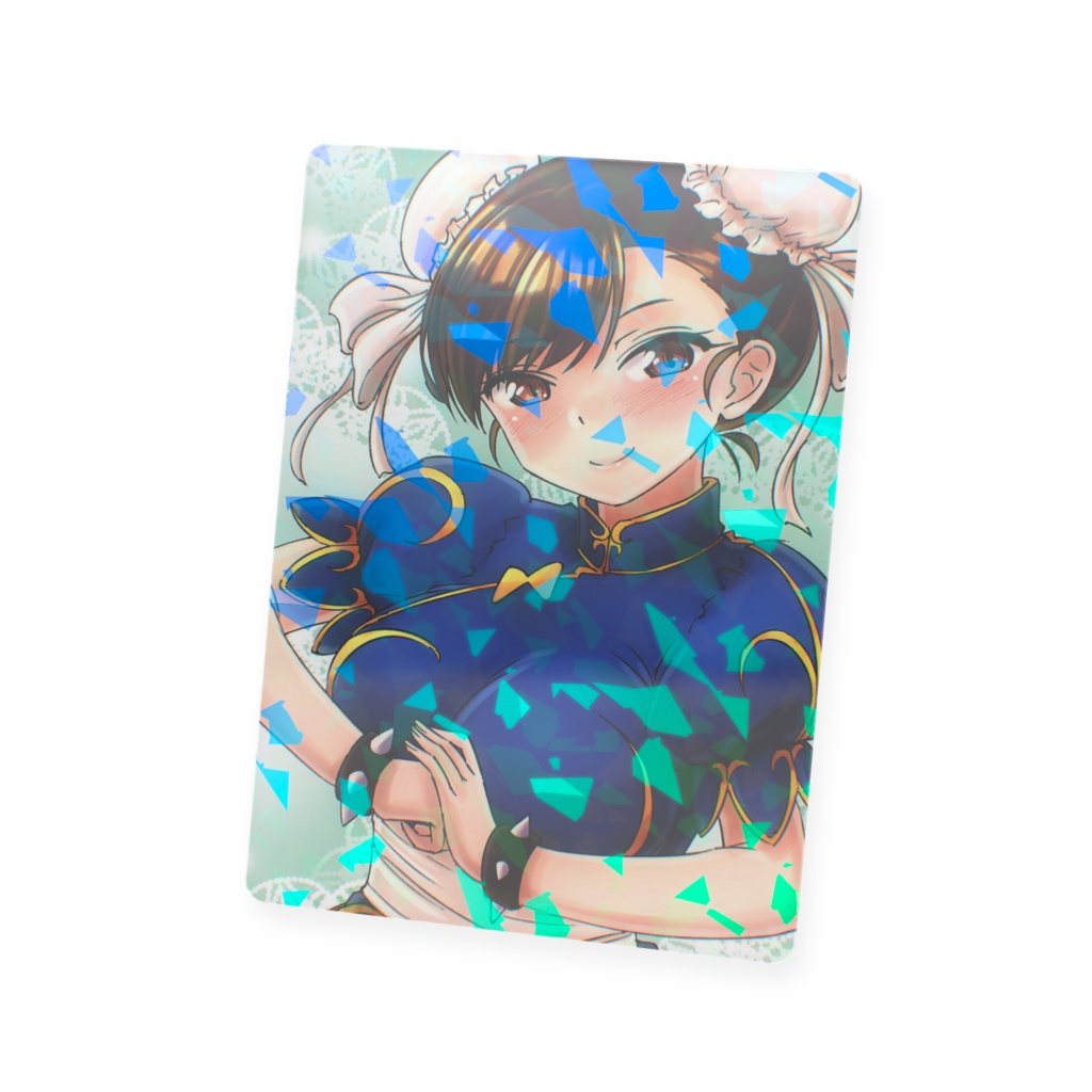 サポート記念ホロトレカ:春麗さん-2511【¥100〜 支援/サポート】