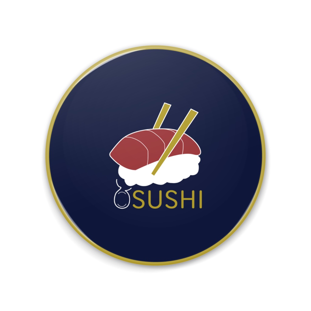 【OSUSHI】お寿司缶ミラー