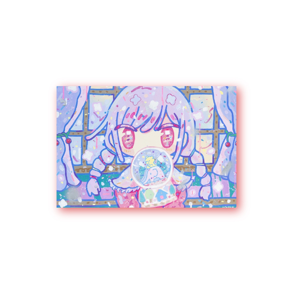 ポストカード2「彼方の魔法」