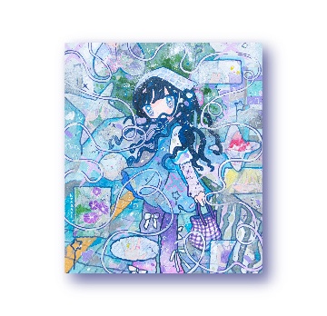 ポストカード「前も後ろも見ないからここにおるんよ」