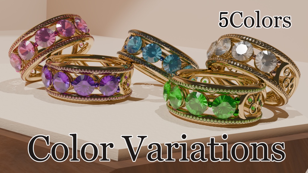 【VRChat】Eternity Ring / (指輪,ペアリング)