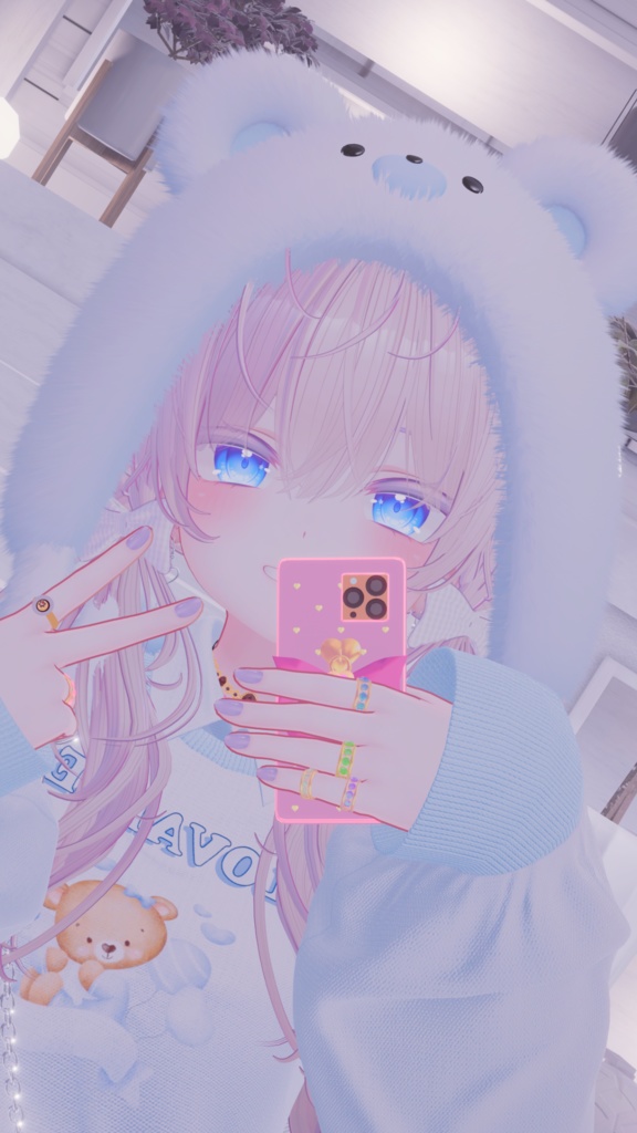 【VRChat】FucaPhone / (スマートフォン, 鏡)
