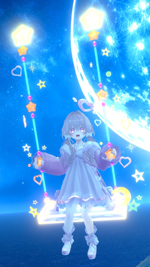 【VRChat】Runa_Swing🌙 / (マウント, ブランコ/MA対応)