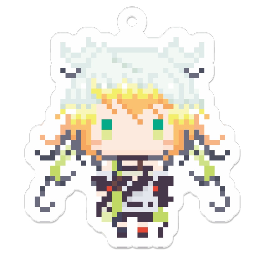 【非公式】メリッサ・キンレンカアクリルキーホルダー（ドット風）