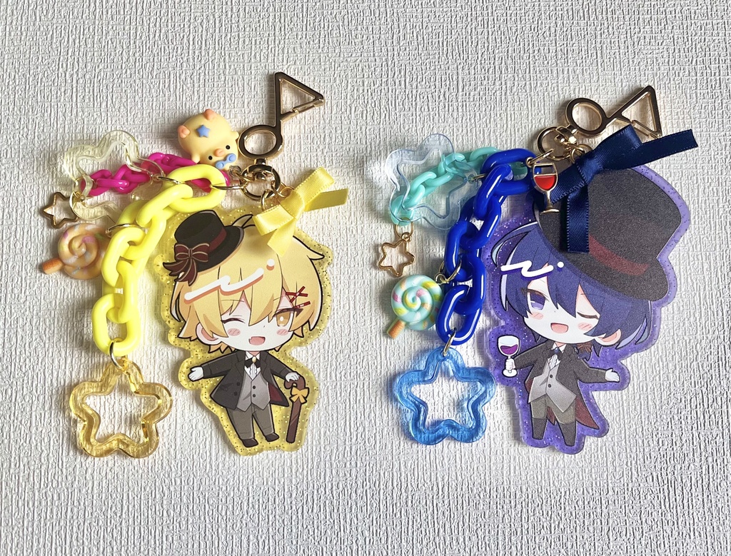 【非公式】たかぽこじゃらじゃらキーホルダー