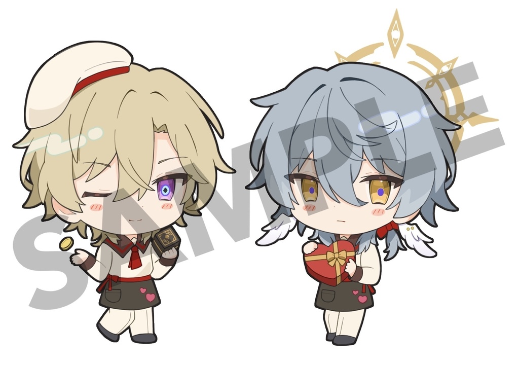 アベンチュリン&サンデー バレンタインアクリルスタンド