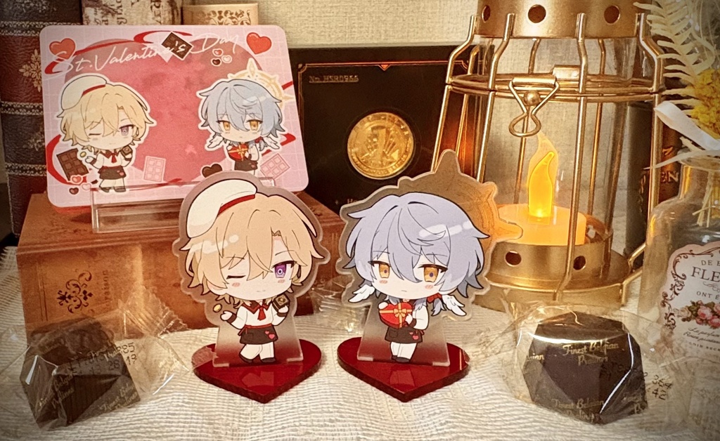 アベンチュリン＆サンデー バレンタインアクリルスタンド
