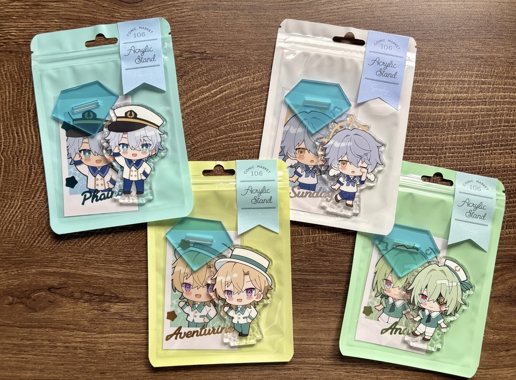 ミニキャラアクリルスタンド