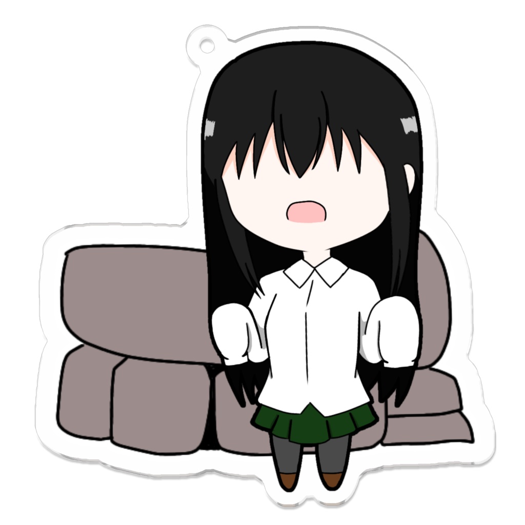 物部伊留香 アクリルキーホルダー