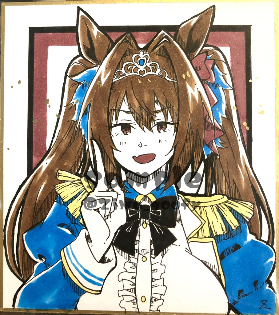 ウマ娘 ダイワスカーレット抱き枕カバー◇purplrpouni かわい