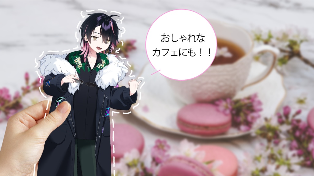 唯野もふのバカ高いアクリルスタンド