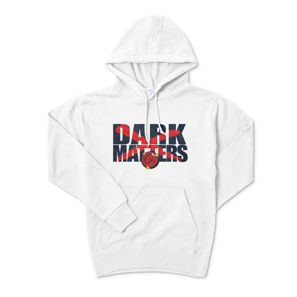 闇堕ちパーカー 魔装騎士クランVer.-ホワイト-