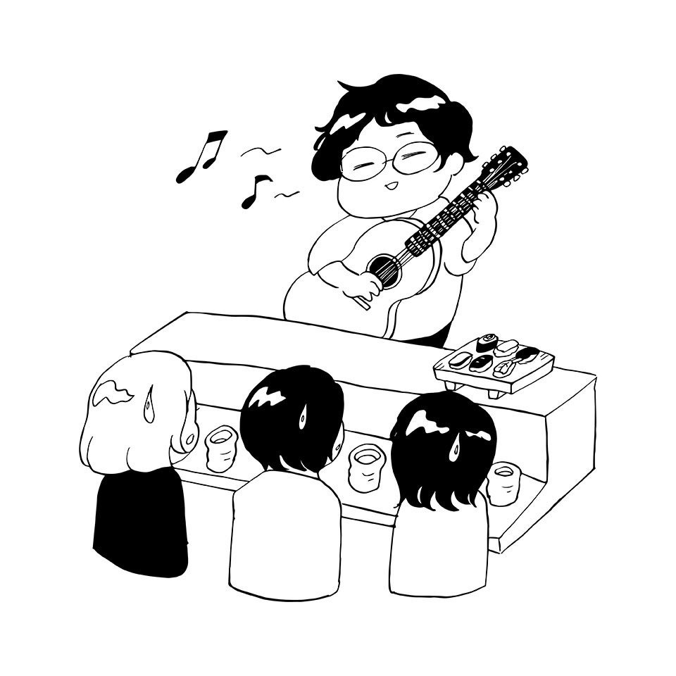 浜村満果×ささかわおすし コラボTシャツ