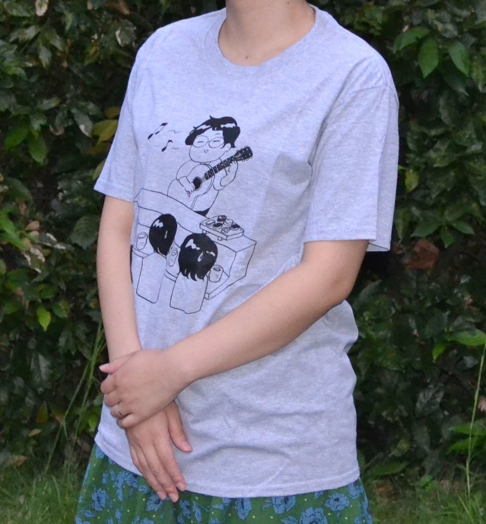 浜村満果×ささかわおすし コラボTシャツ