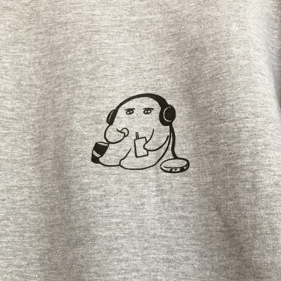 ヘッドフォンサトイモTシャツ