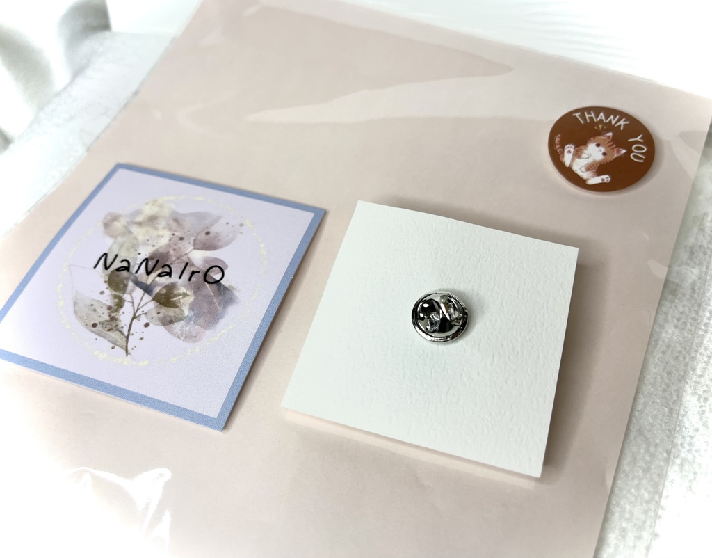 ★レジンピンズ(雨宮ゆりの×NaNaIrOコラボグッズ)