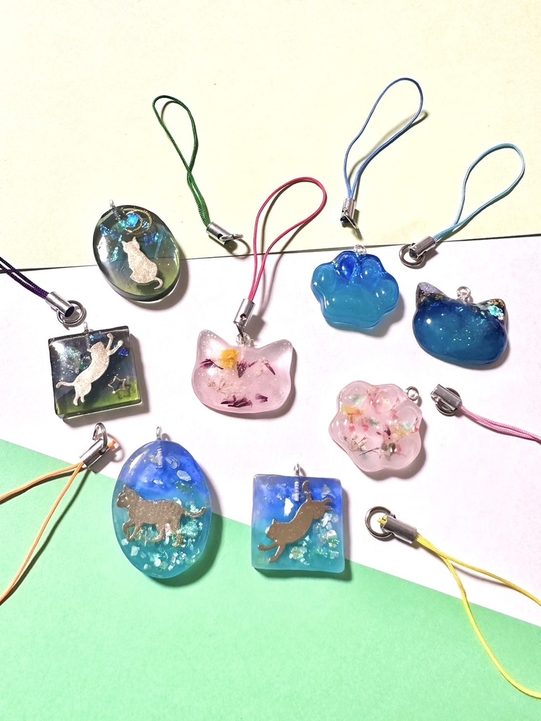 ※完売※★レジンストラップ(雨宮ゆりの×NaNaIrOさんコラボグッズ)