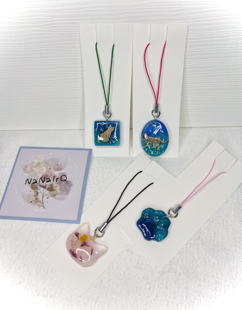 ※完売※★レジンストラップ(雨宮ゆりの×NaNaIrOさんコラボグッズ)