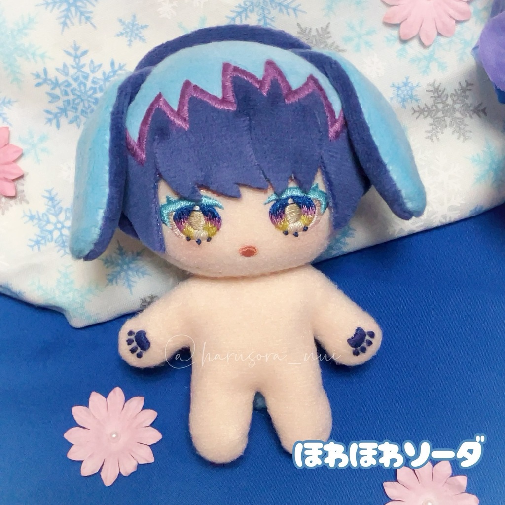 【10cm】ハンドメイド ぬいぐるみ ソーダ