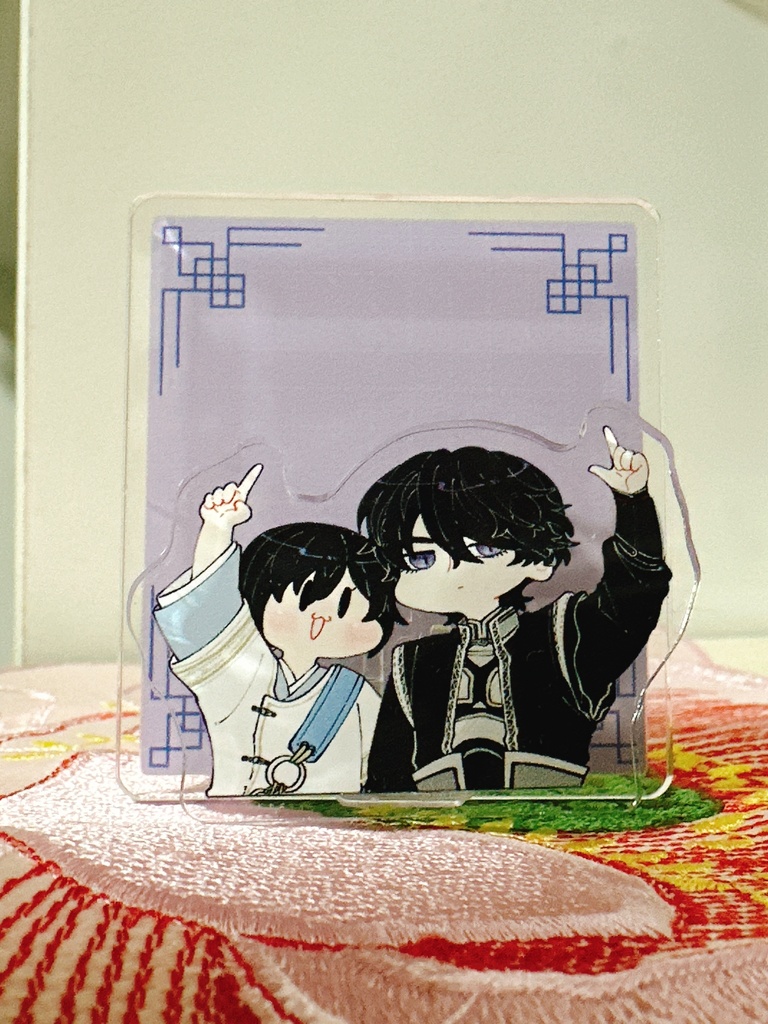紫鸞＋元化 アクリルメモスタンド